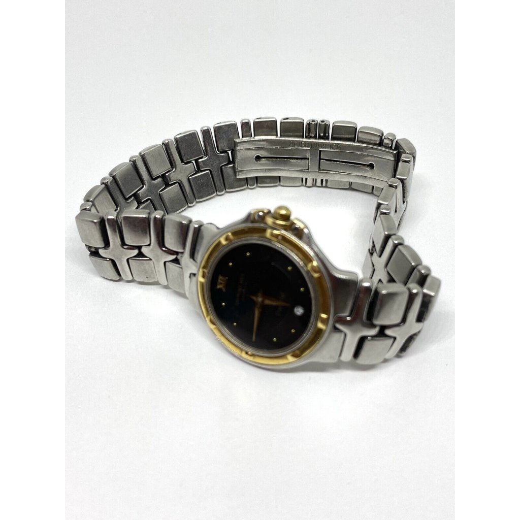 Womens Raymond Weil Parsifal Stainless Steel 26mm Black Dial 9988 Wrist Watch